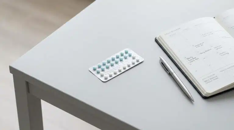 Pilule contraceptive et agenda pour gestion efficace de la contraception